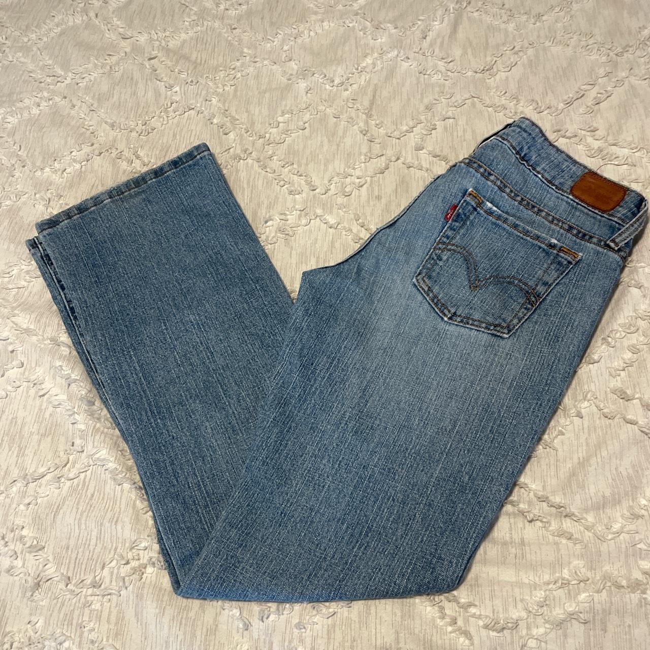 Levis 545 Low Rise Bootcut Jeans Size 2 Waist Depop