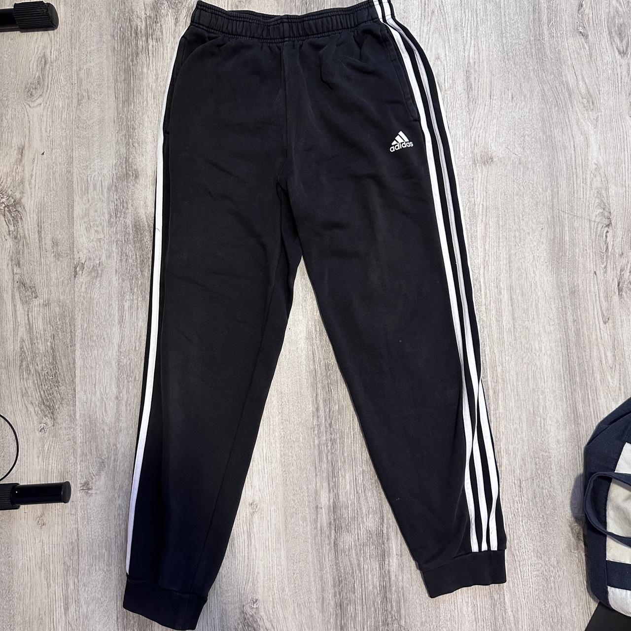 Adidas Men's Black Joggers-tracksuits | Depop