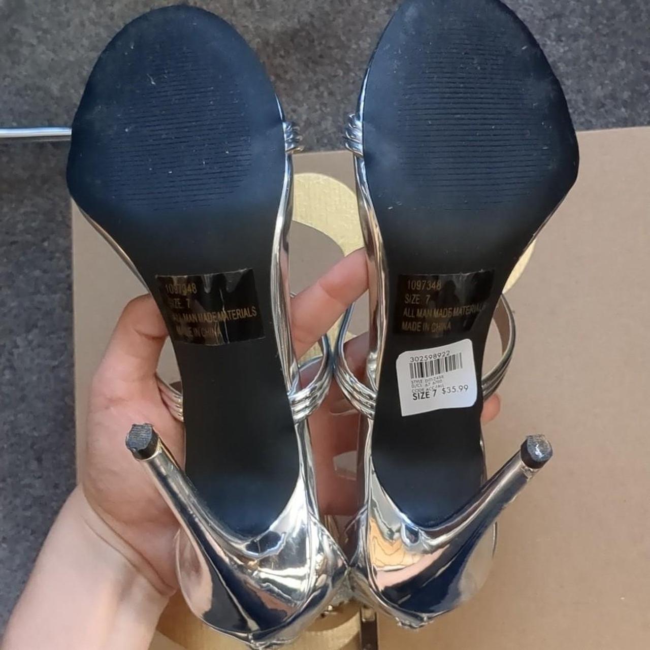 Silver heels sale charlotte russe