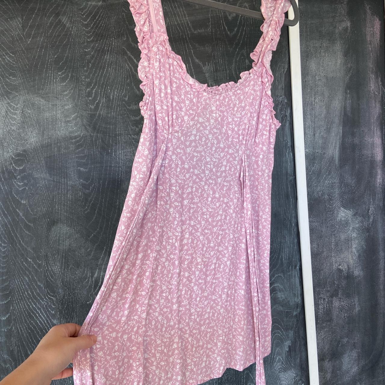 Isabelle's Women's Pink Dress Depop