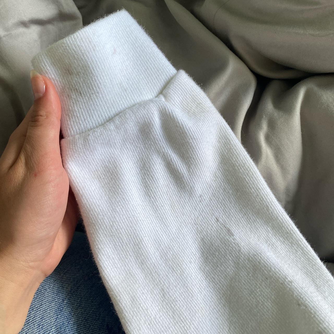 Brandy Melville Women's White Jacket Depop