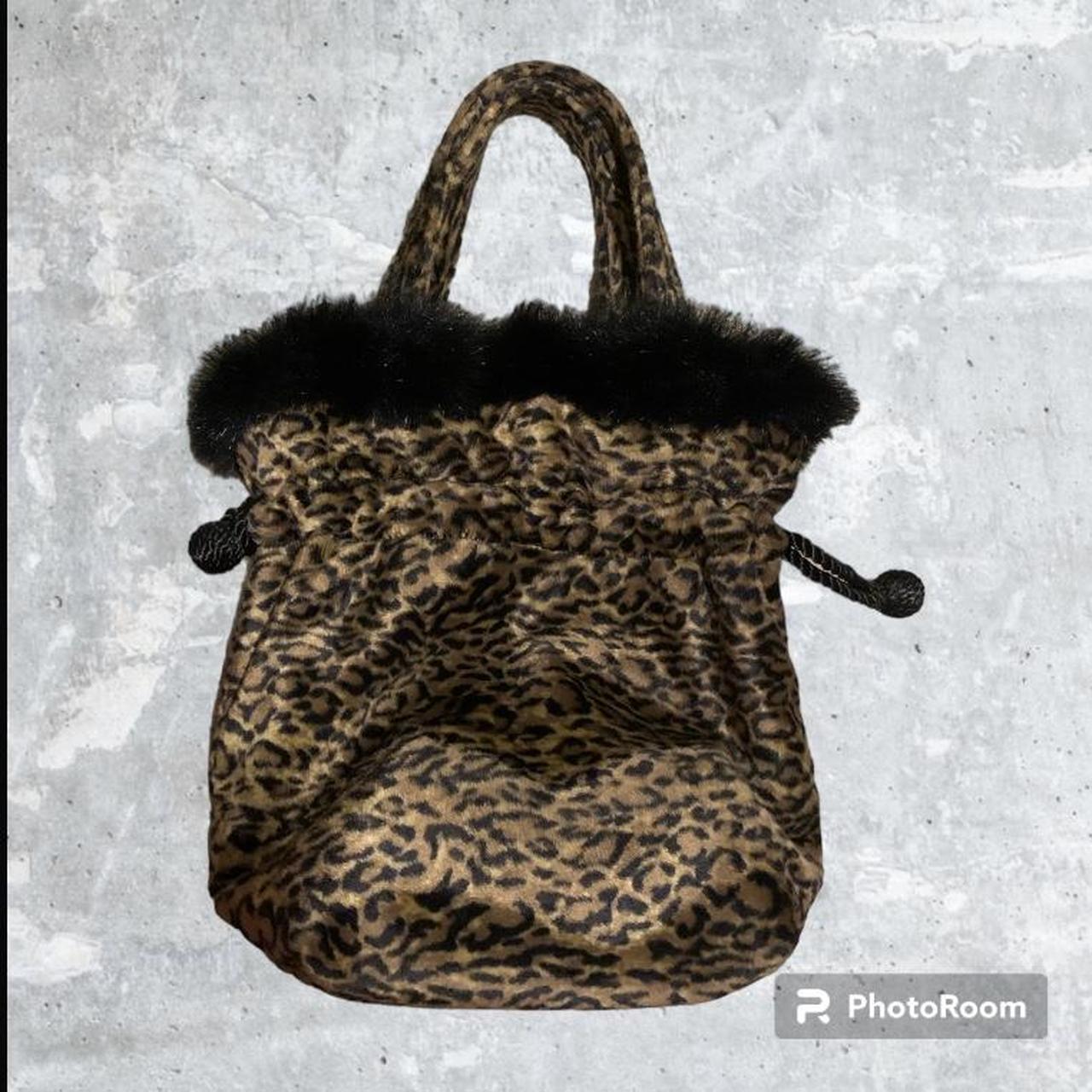 Cheetah best sale fur bag