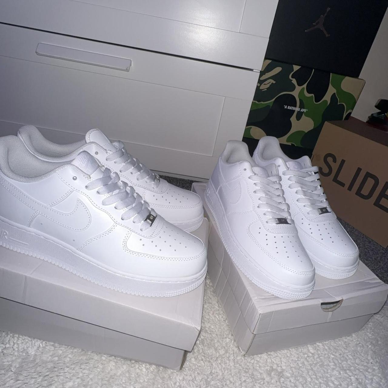 Size 8 Nike Air Force 1 Low Brand new QR code... Depop