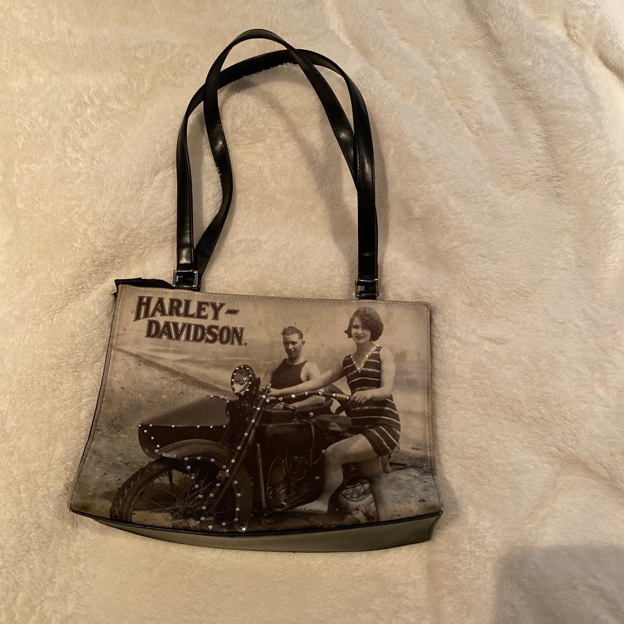 Vintage Harley Davidson bag 🎀 harleydavidson y2k... Depop