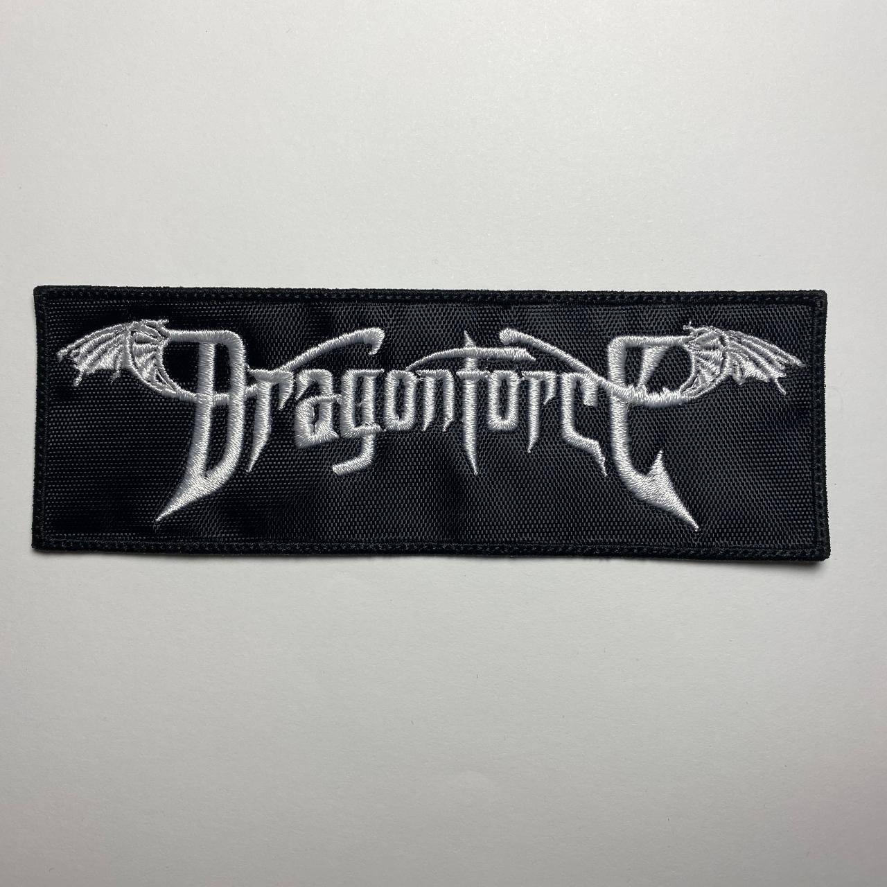 Dragonforce patch. Roughly 5x1.5