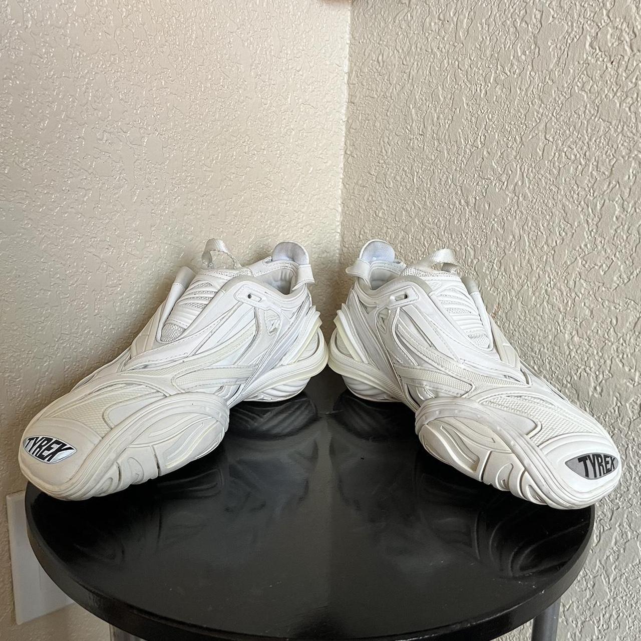 grey and white balenciaga