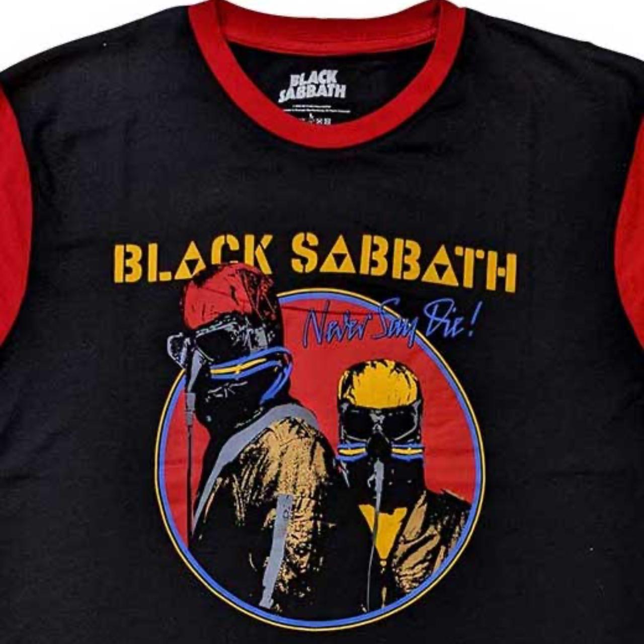 Black Sabbath | Official Band Ringer T-Shirt | Never...