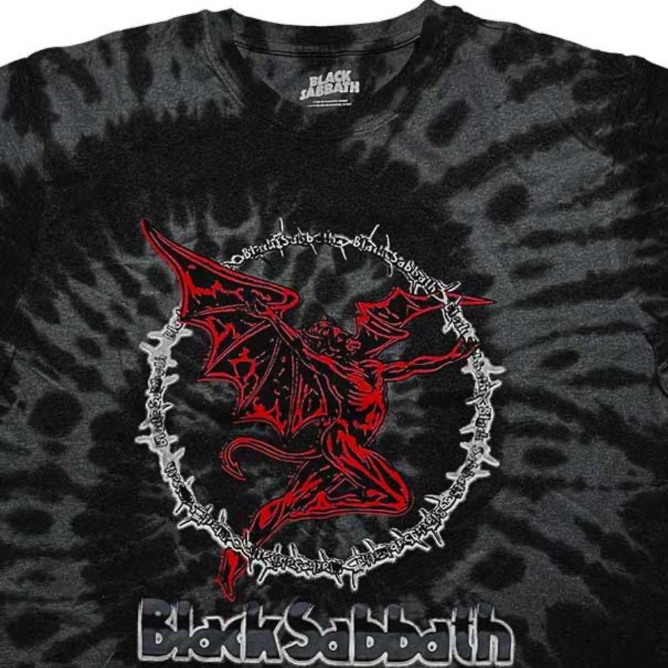 Black Sabbath | Official Band T-Shirt | Red Henry... - Depop