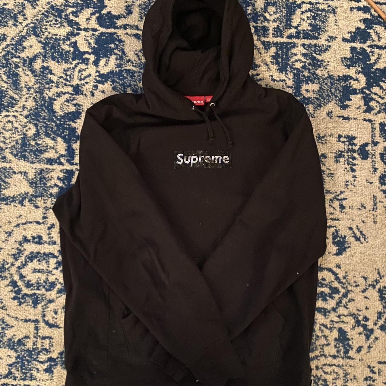 Black bogo supreme hoodie best sale