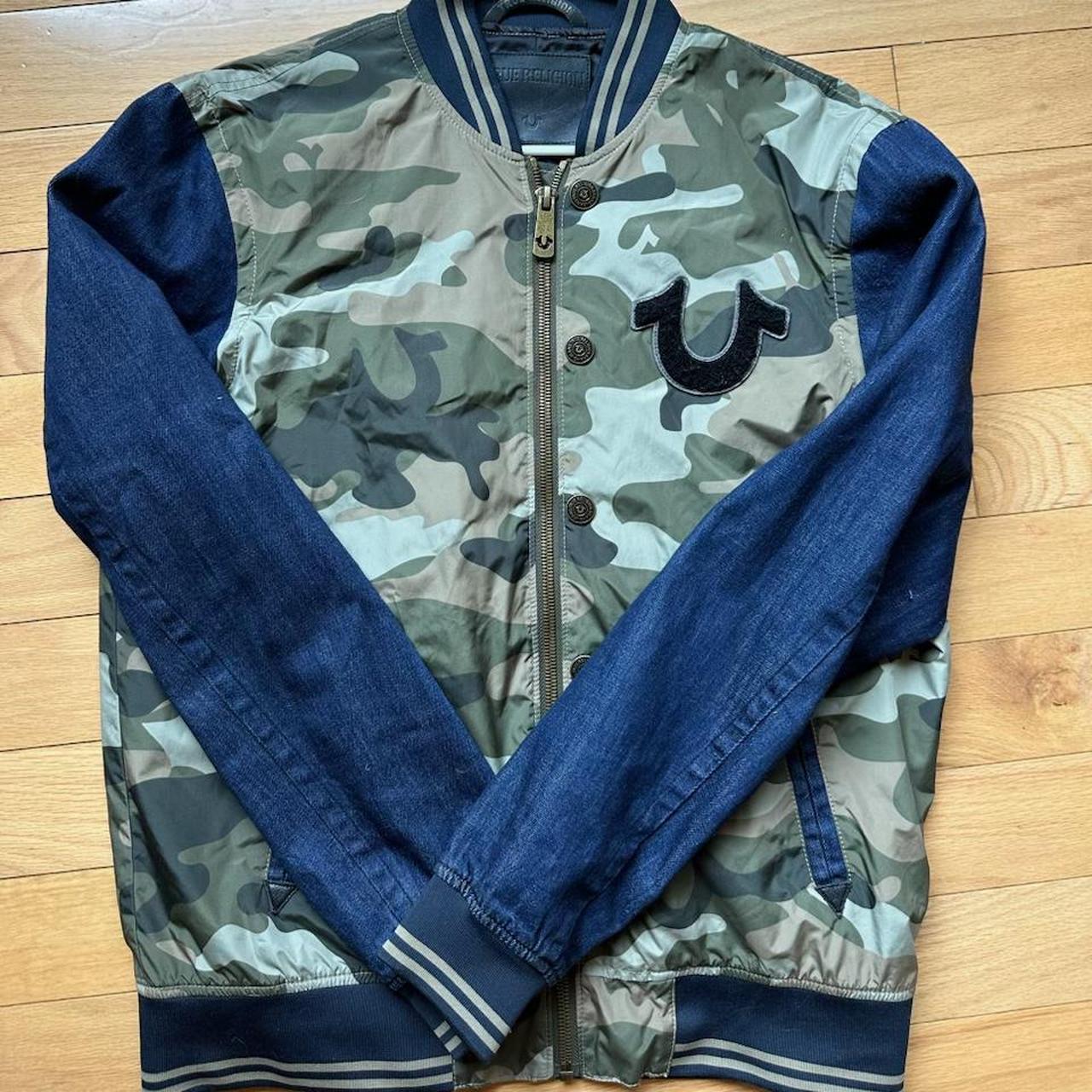 True Religion Black Camo sold Jacket