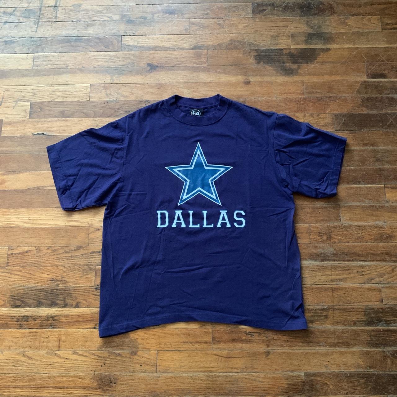 Retro Styled Dallas Cowboys T-Shirt Size: - Depop