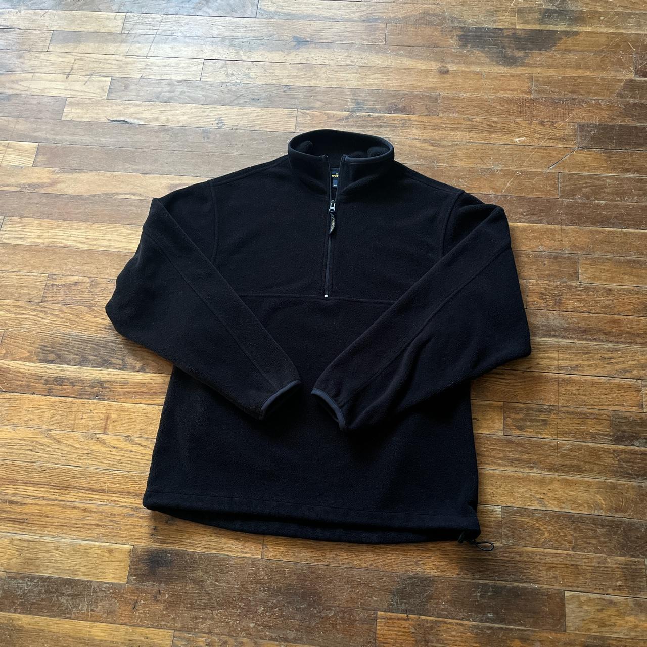 Y2k Woolrich quarter zip Fleece Pullover Size // M... Depop