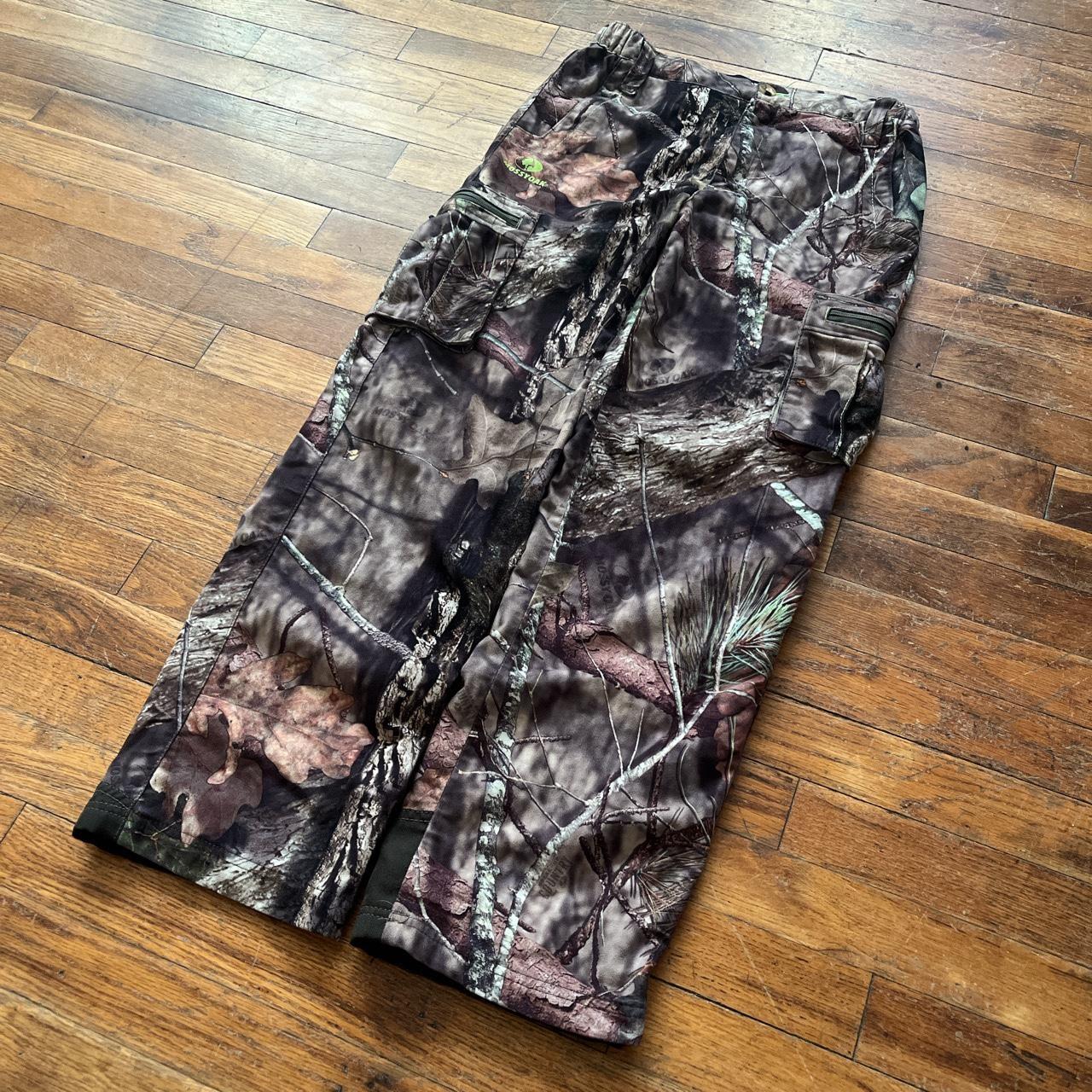 Vintage Y2k Mossy Oak Camo Cargo Pants • size //... - Depop