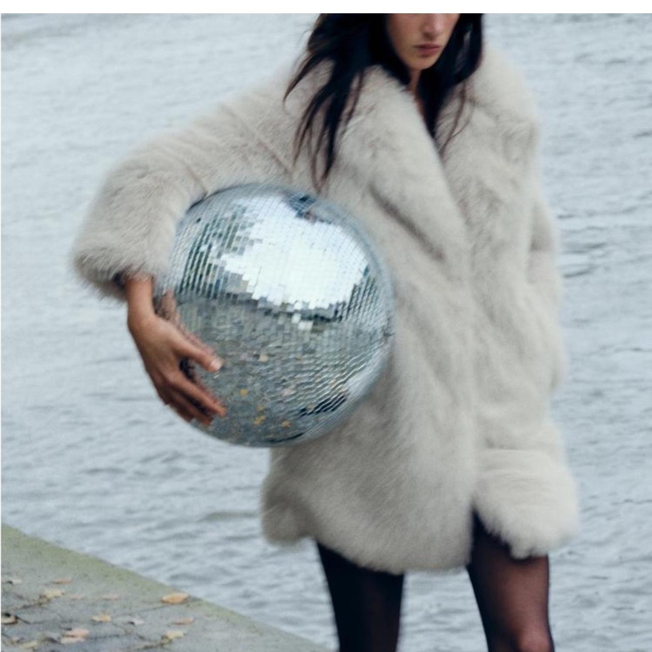 Stand studio Savannah Faux Fur Jacket (size 32) - | Depop