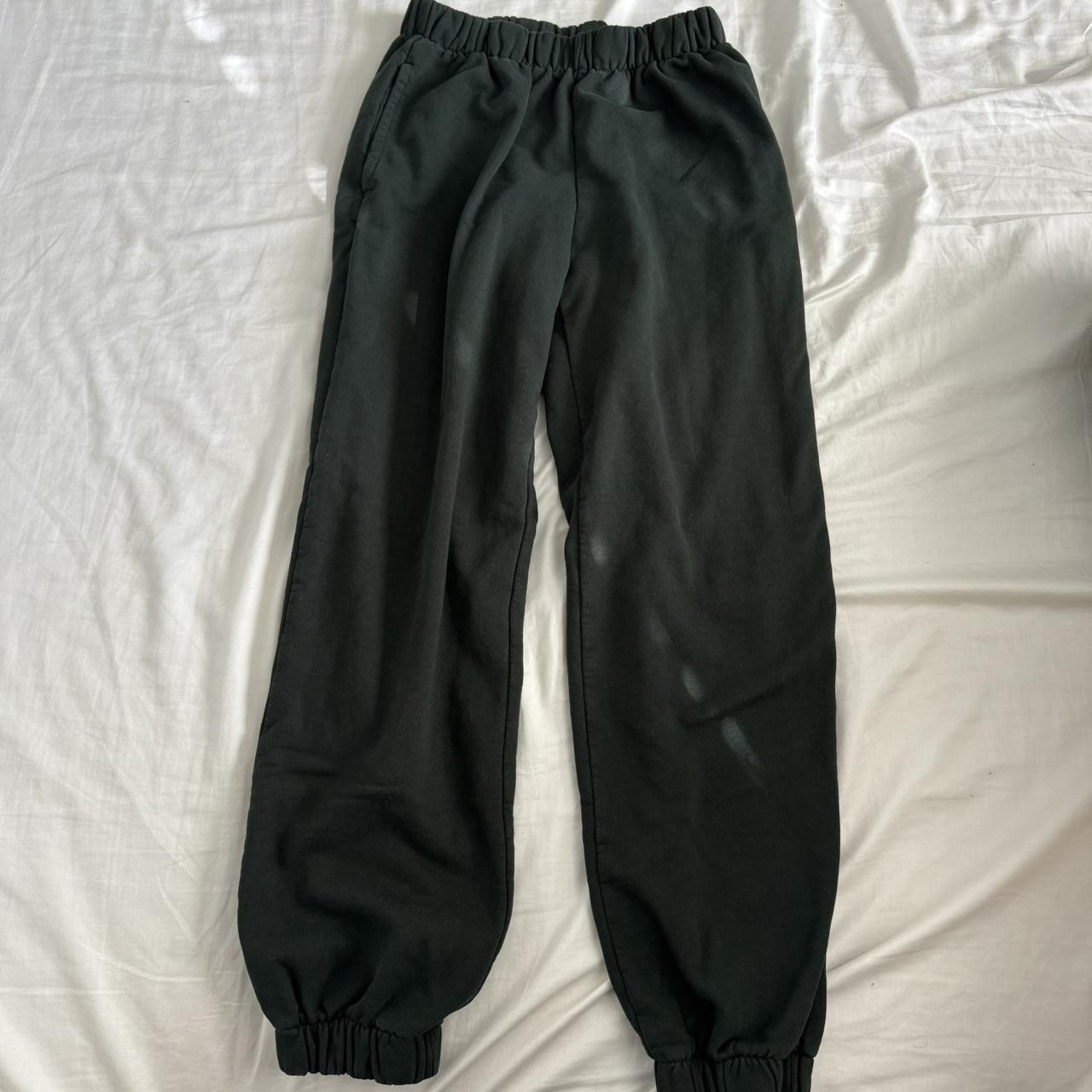 brandy melville forest green rosa sweatpants... Depop
