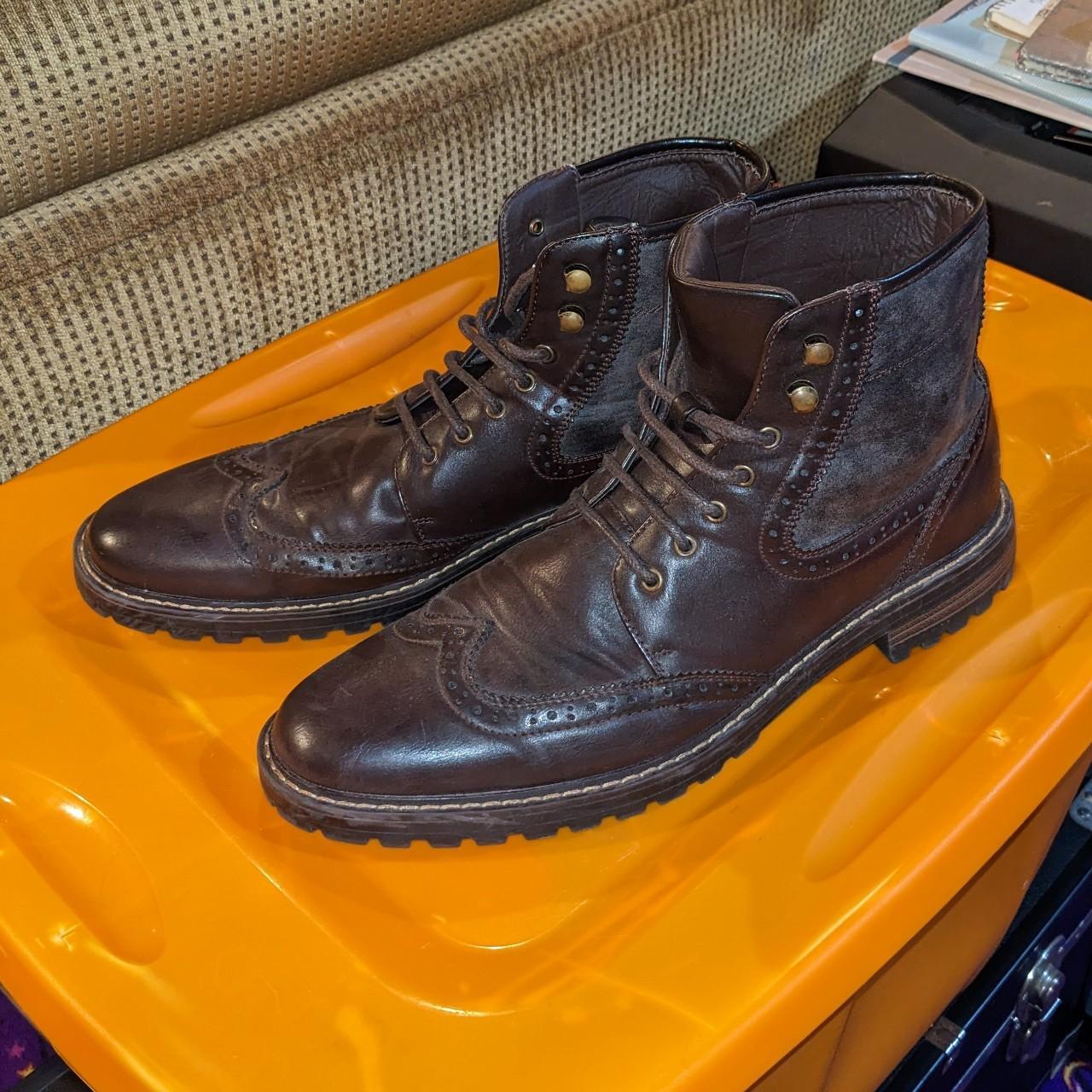Men's Brown Boots Depop