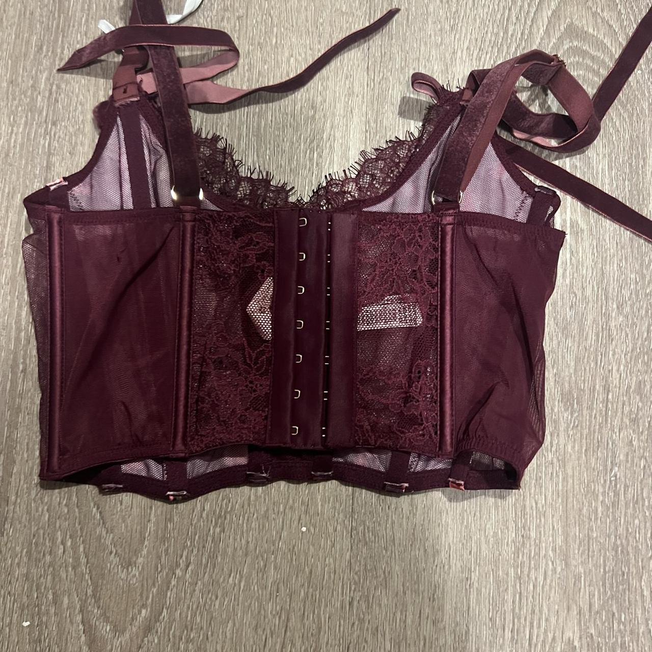 Victoria's Secret floral corset Brand new without - Depop