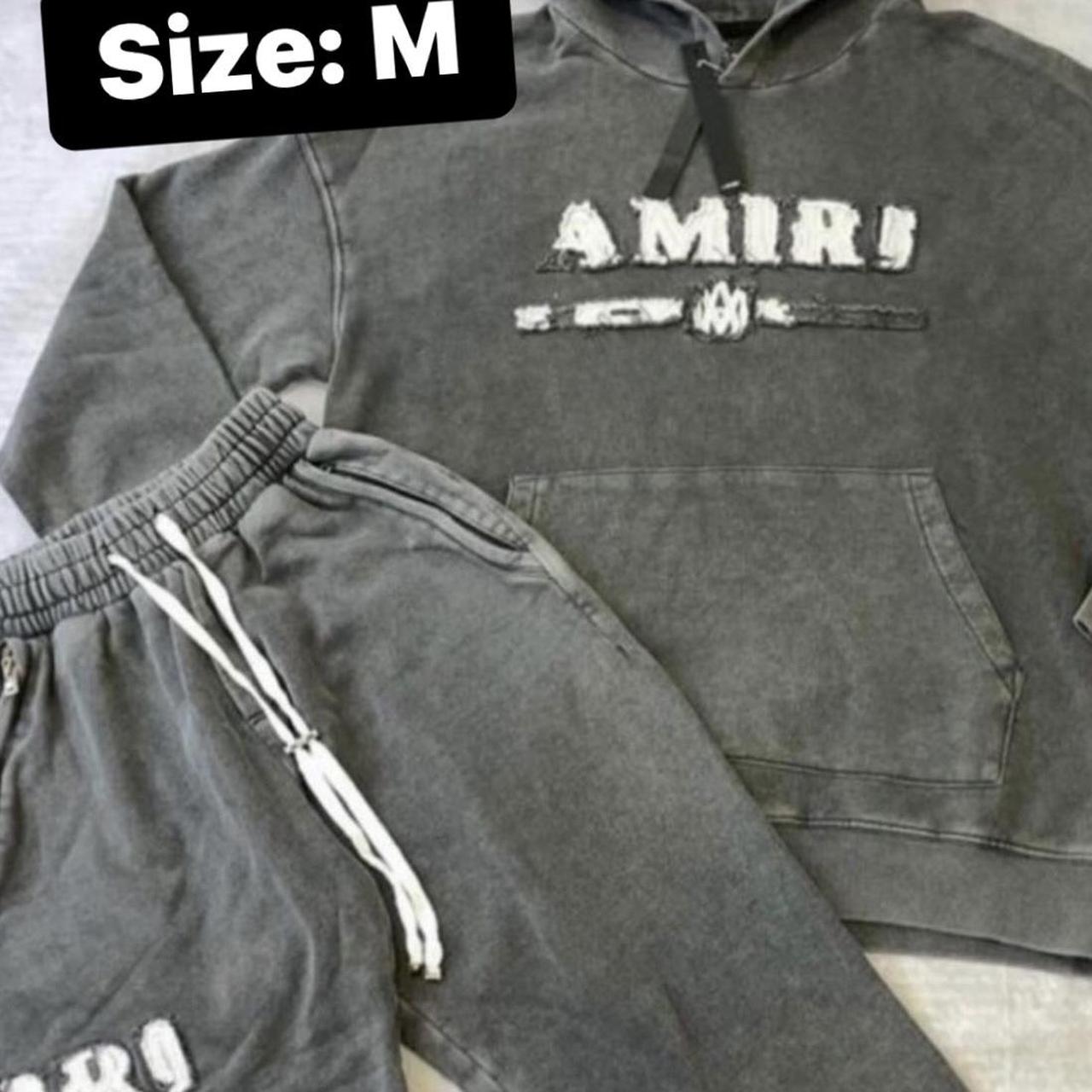 Full Amiri Tracksuit Grey