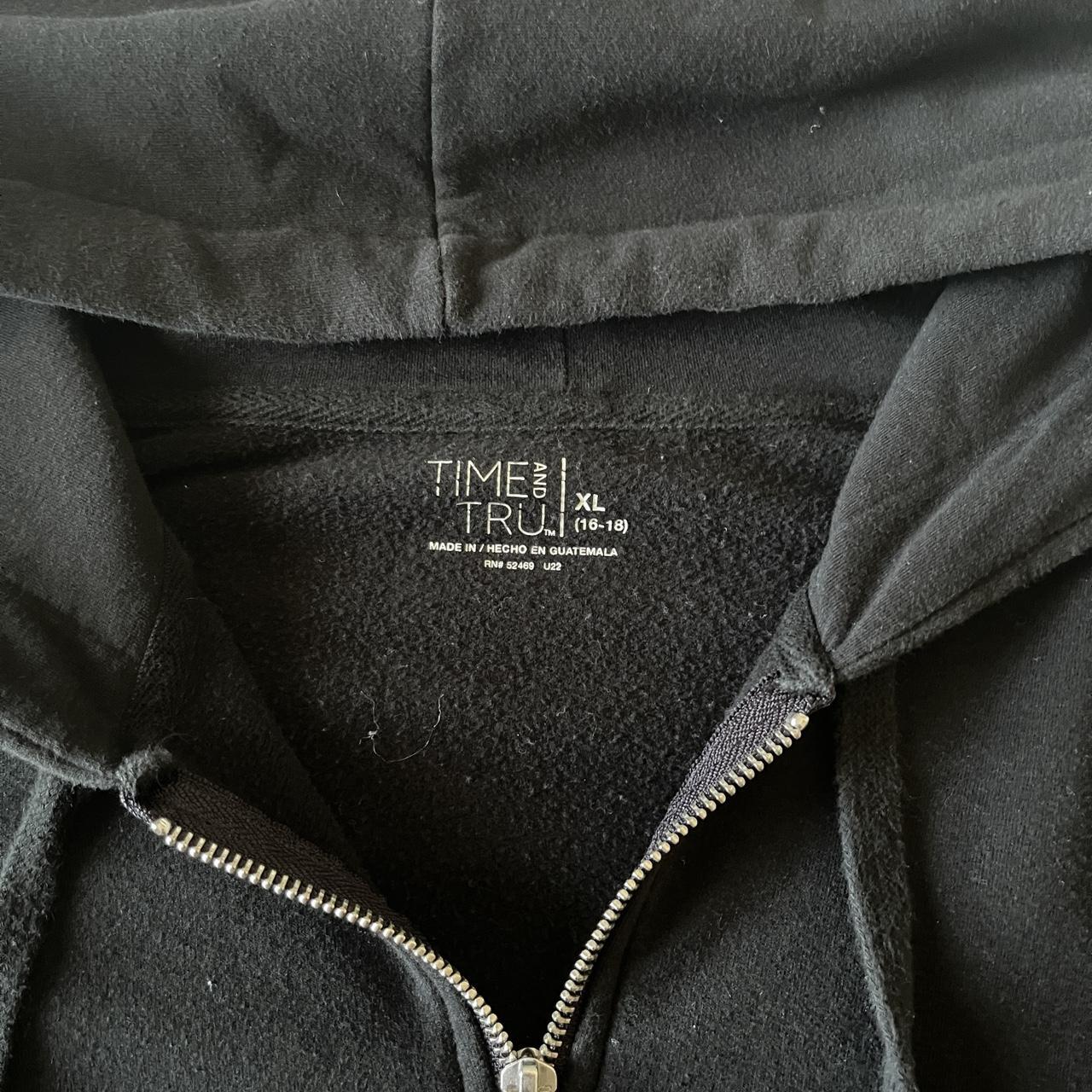 Basic Black Hoodie - labeled XL not sure of gender... - Depop