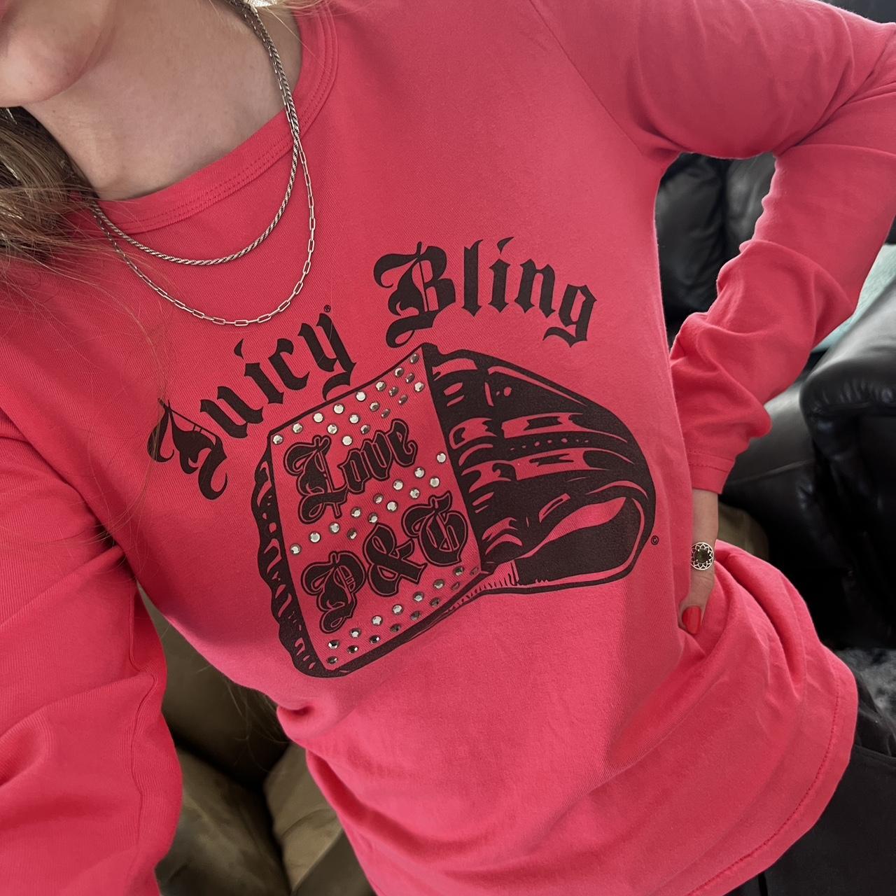 Adorable hot pink Juicy Couture long sleeve. Perfect... - Depop