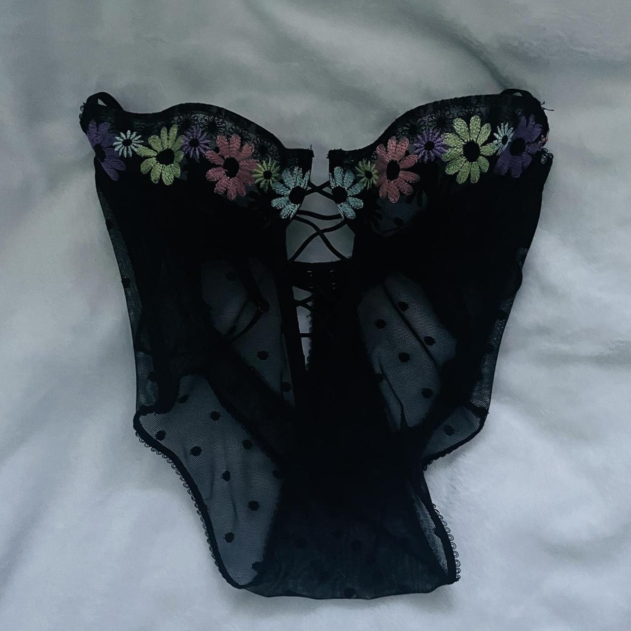 Savage X Fenty Free Spirit Floral Embroidery Depop