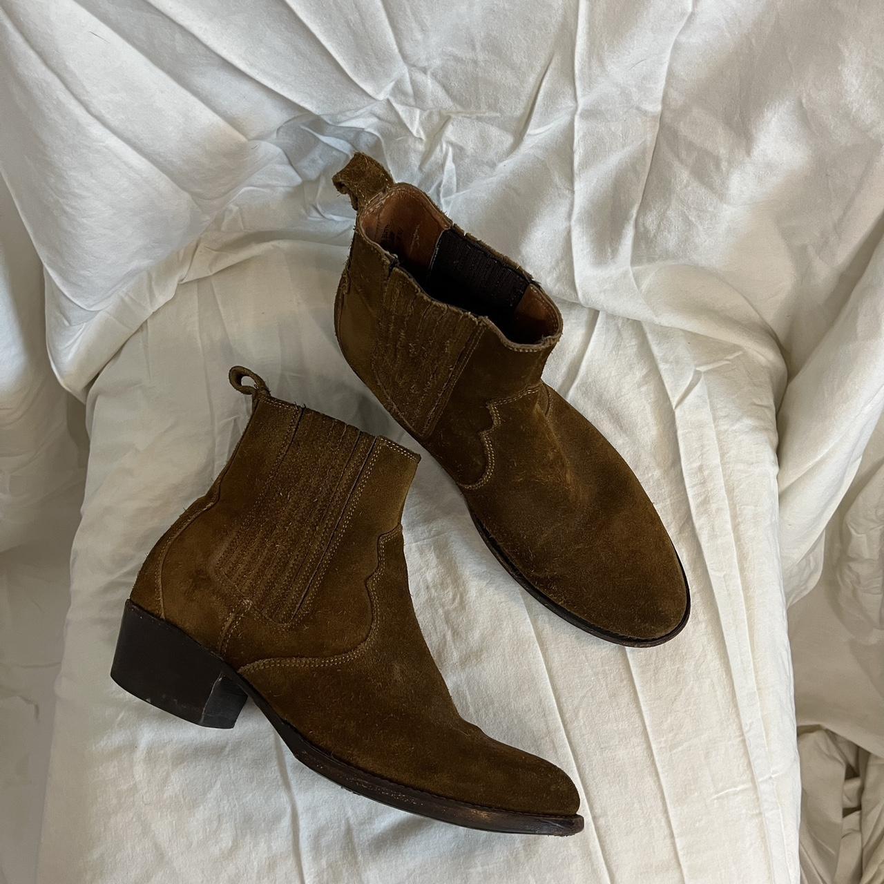 Frye black suede booties best sale