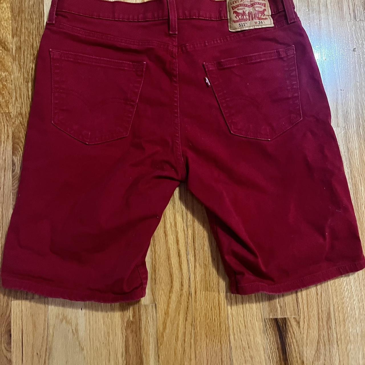 Levi’s red jorts - Depop