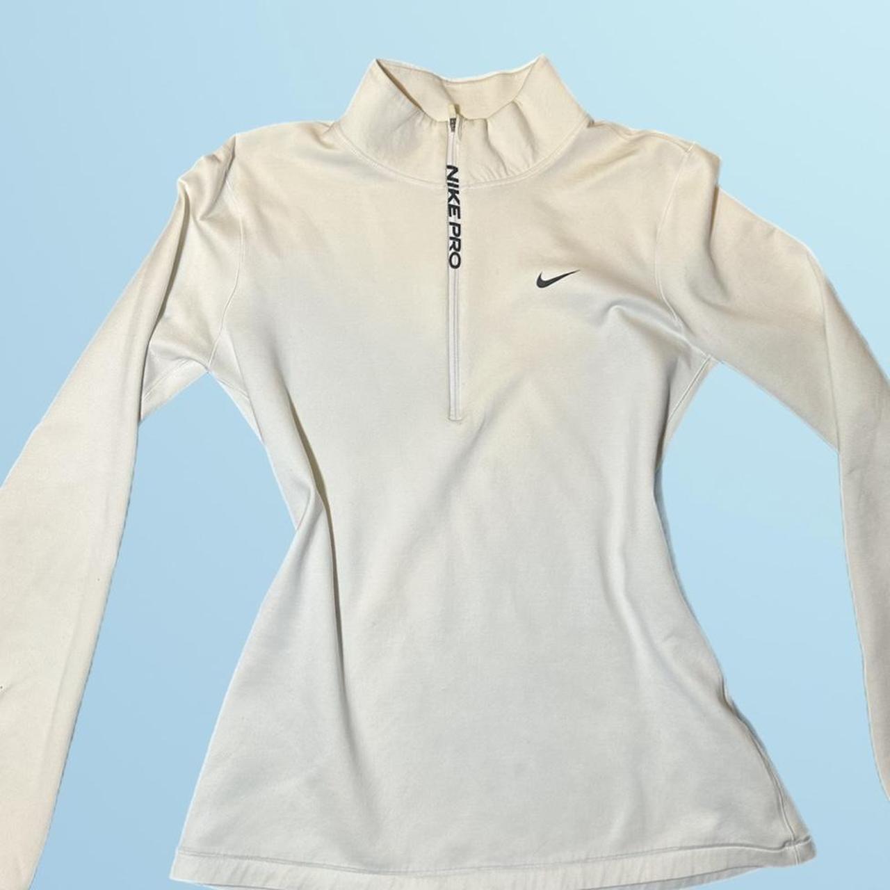 nike pro combat quarter zip