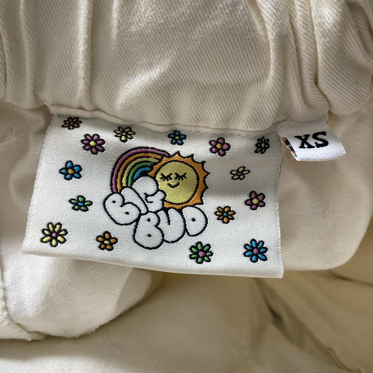 Big Bud Press work pants in vintage tee offwhite,... Depop