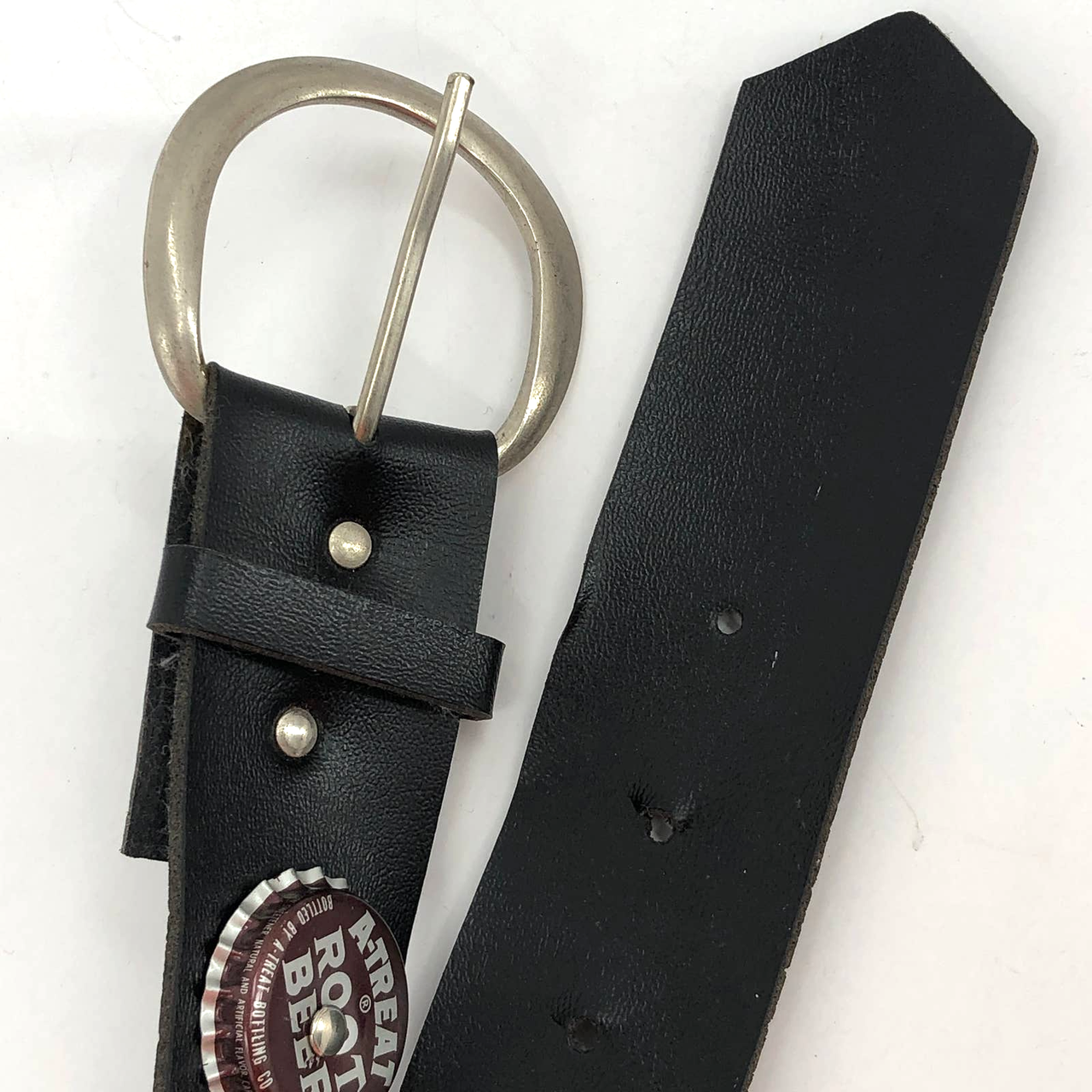 Vintage ATreat Soda Cap Belt Size Small,... Depop