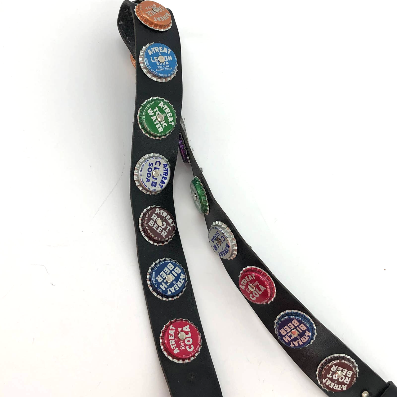 Vintage ATreat Soda Cap Belt Size Small,... Depop