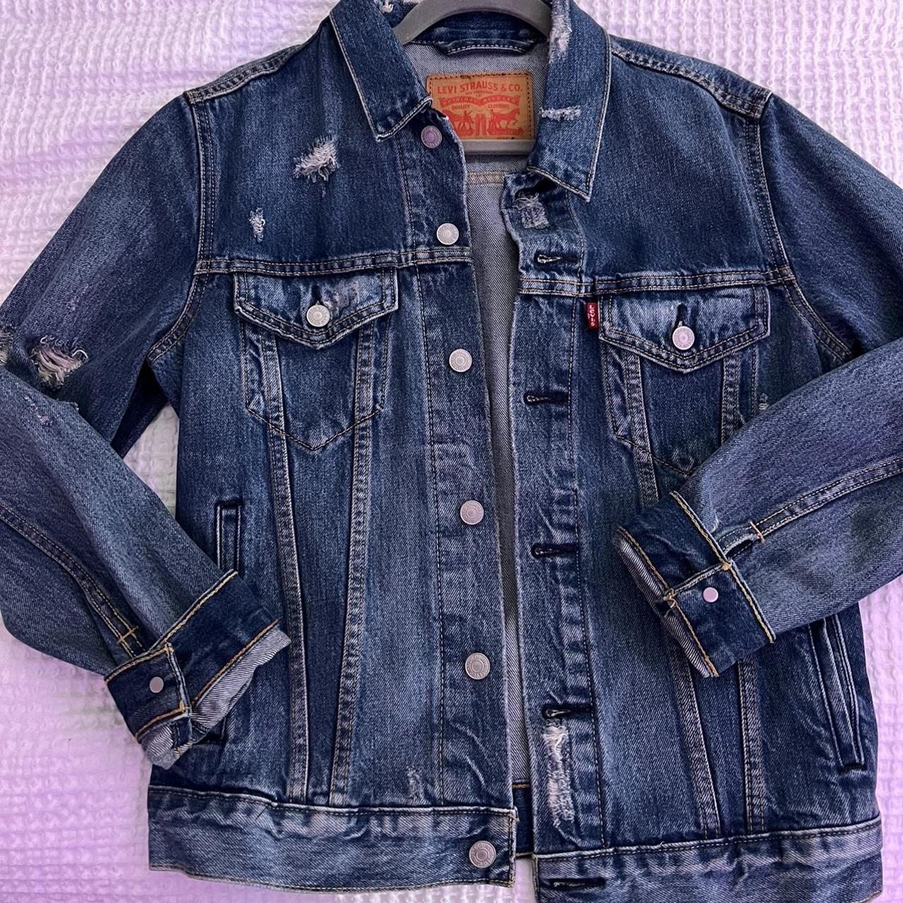 Levi’s denim jacket Size s Beautiful sturdy denim... Depop