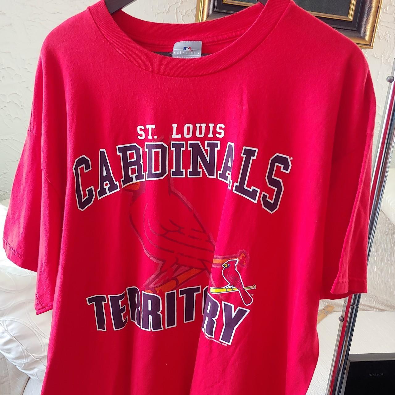 Men St Louis Cardinals Short Sleeve Crew Neck T - Depop