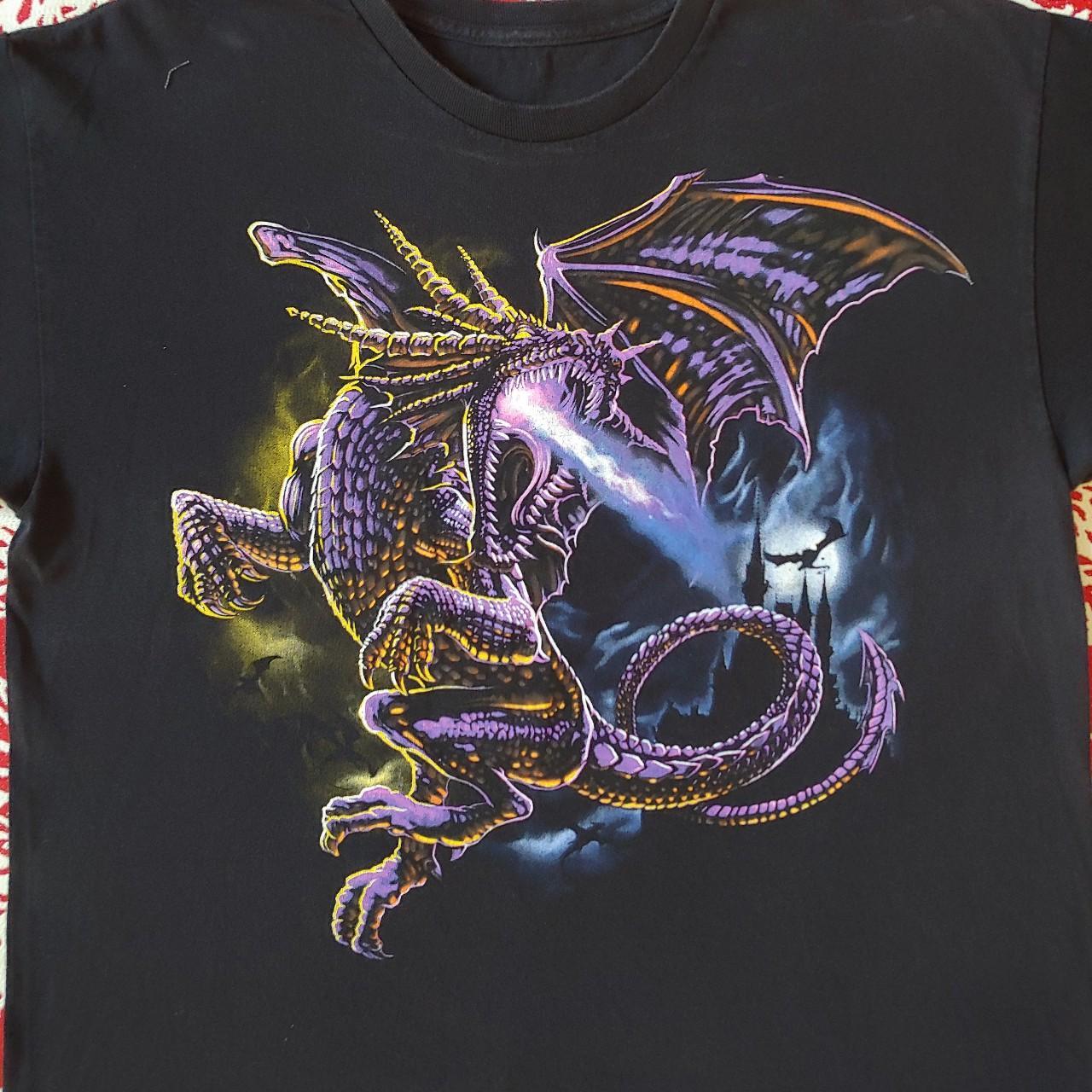 Dragon Tee In good condition No size tag Fits like a... Depop