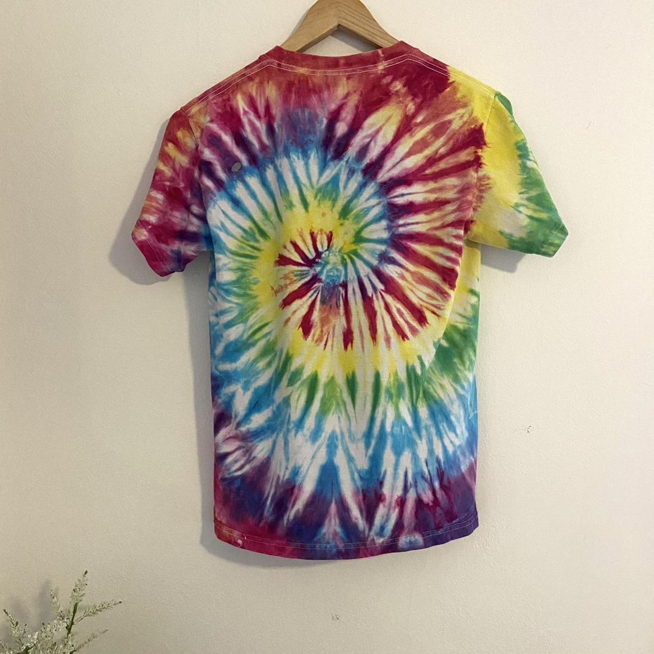 Preloved Tie Dye Sierra Nevada tee. Classic Sierra... - Depop