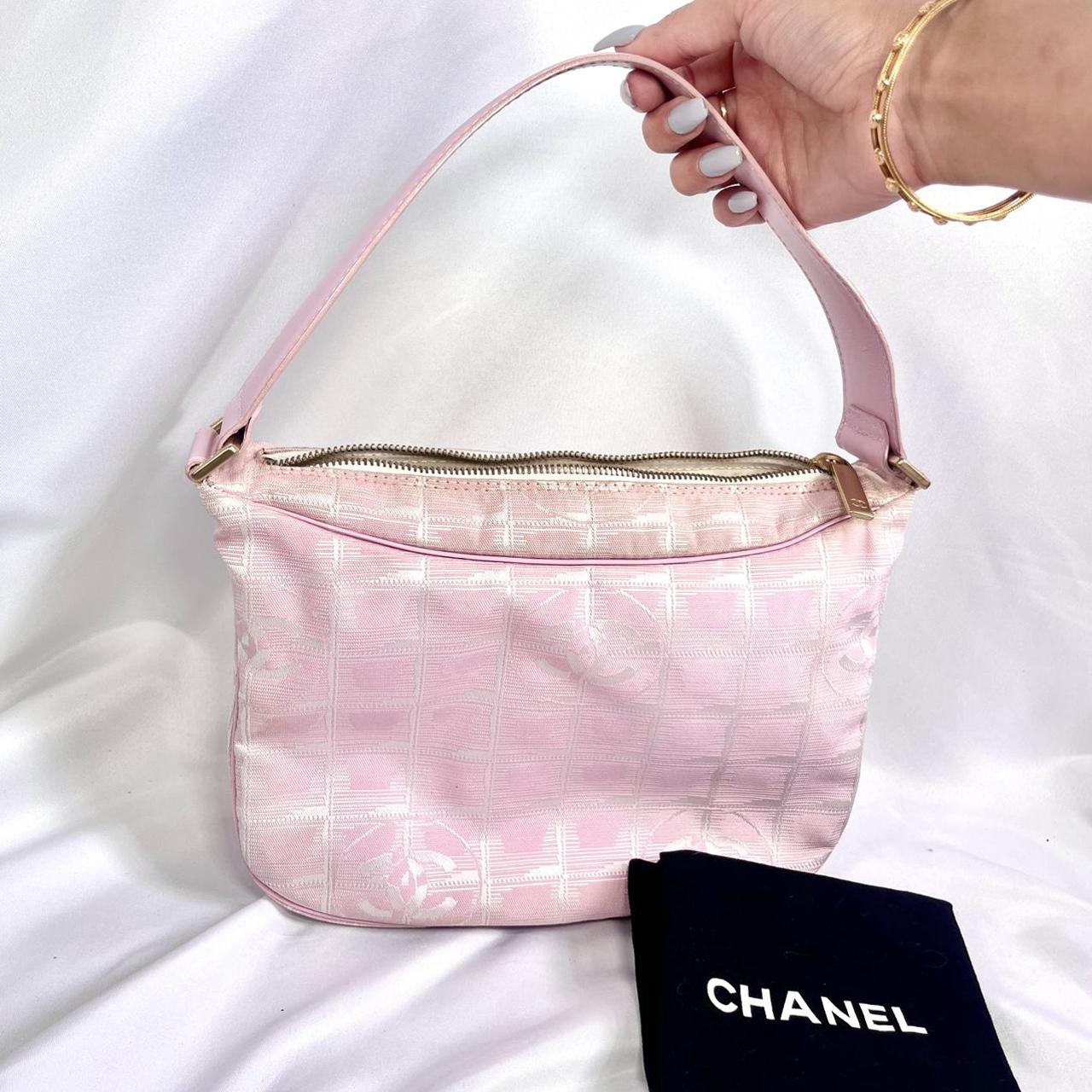 pink chanel bag new authentic