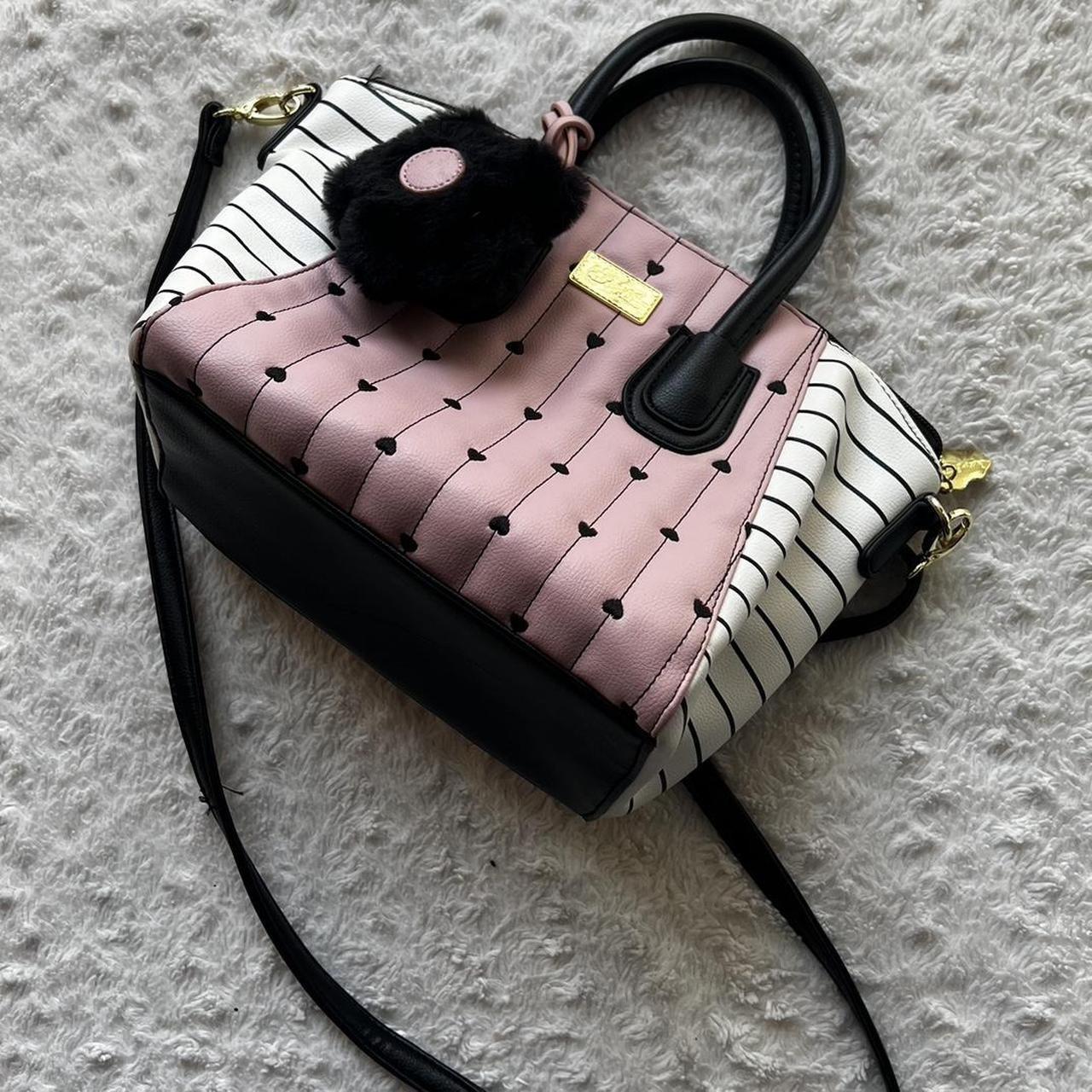 Y2K Luv Betsey by Betsey Johnson Pink Heart Purse. Depop