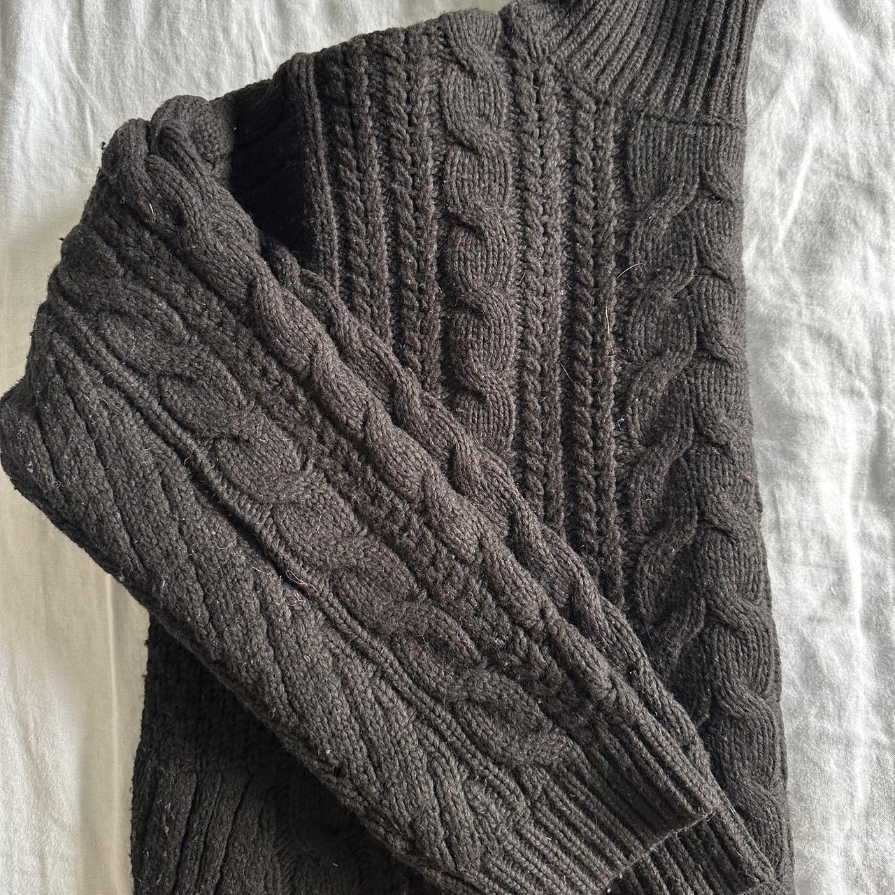 Country Road black turtle neck knit Fits an AU 10-12 - Depop