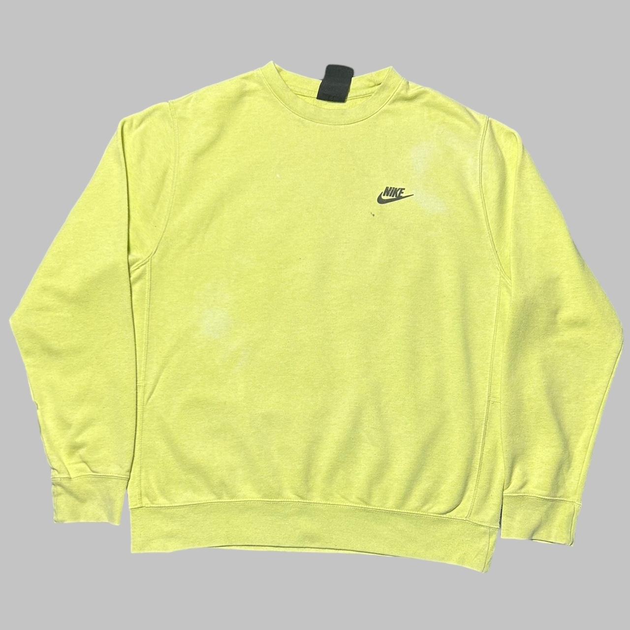 Nike yellow jumper best sale