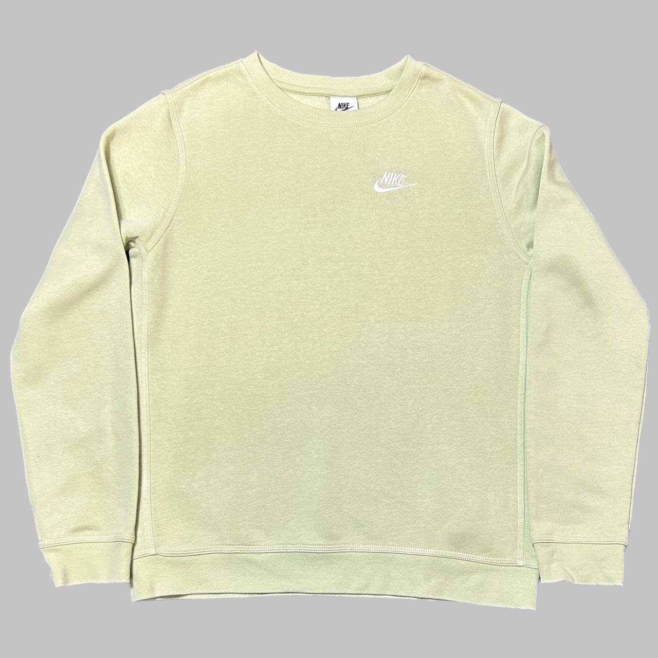 Light green Nike sweatshirt jumper Amazing light