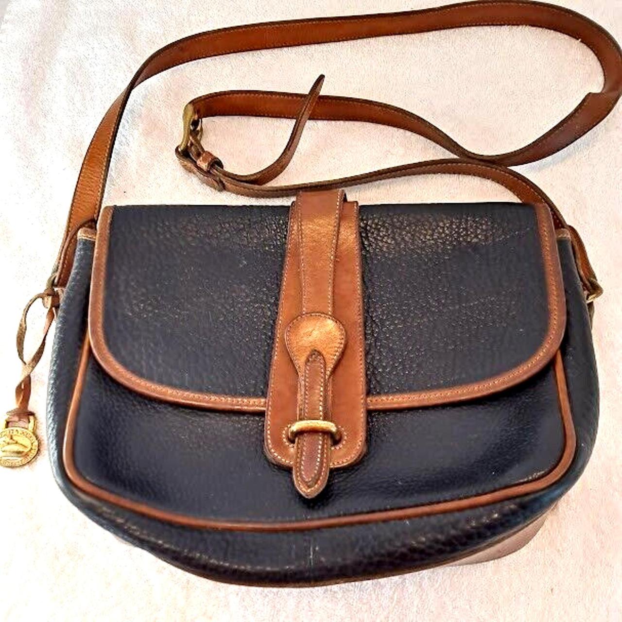 Vintage dooney and bourke equestrian bag hot sale