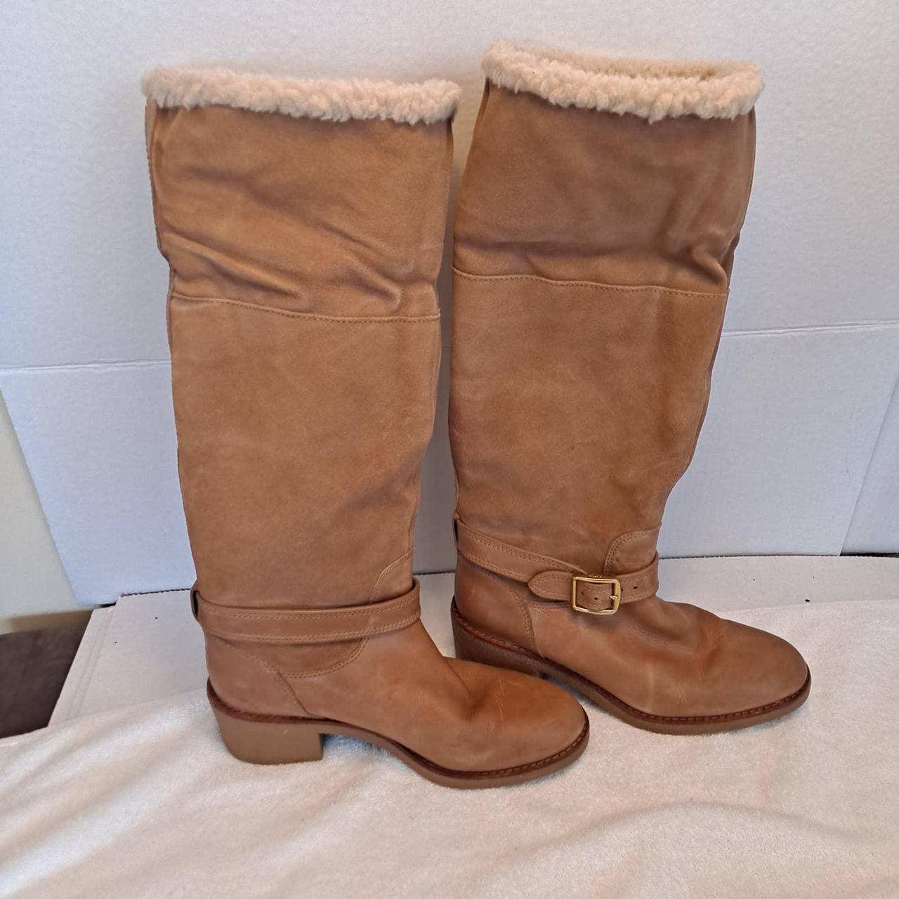 Coach on sale parka boots