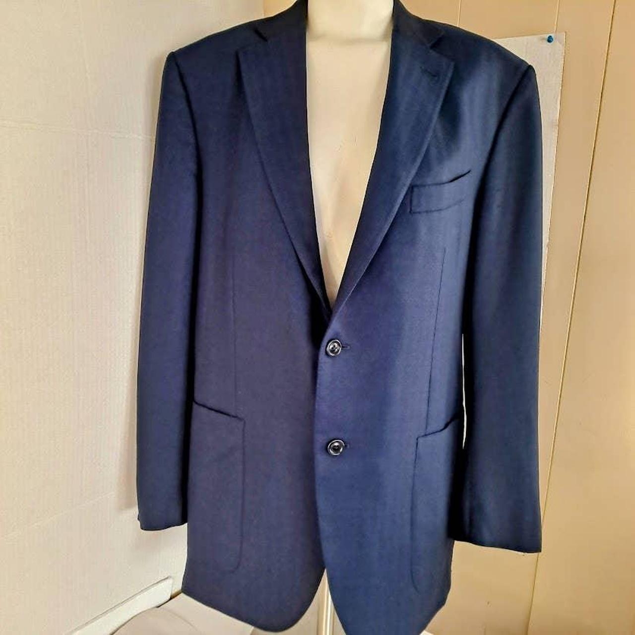 Zegna cool discount effect wool blazer