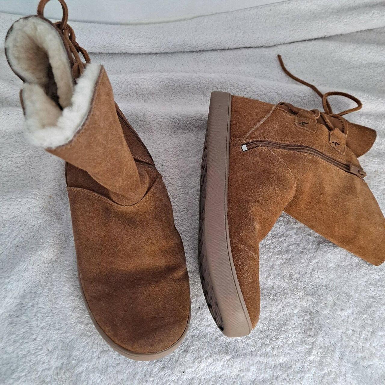 Ugg short tie on sale boots