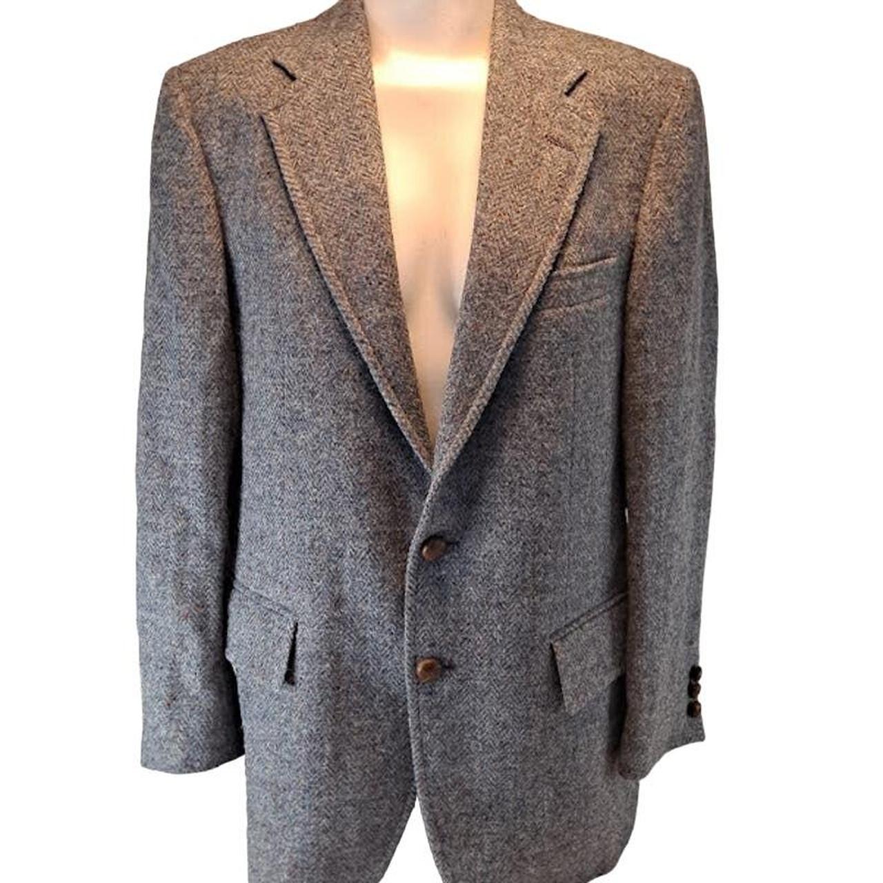 Stanley Blacker HARRIS 気張ら TWEED JACKET USED