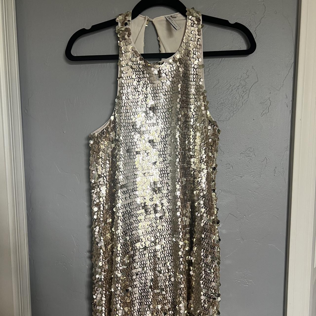 Guess gold best sale sequin dress