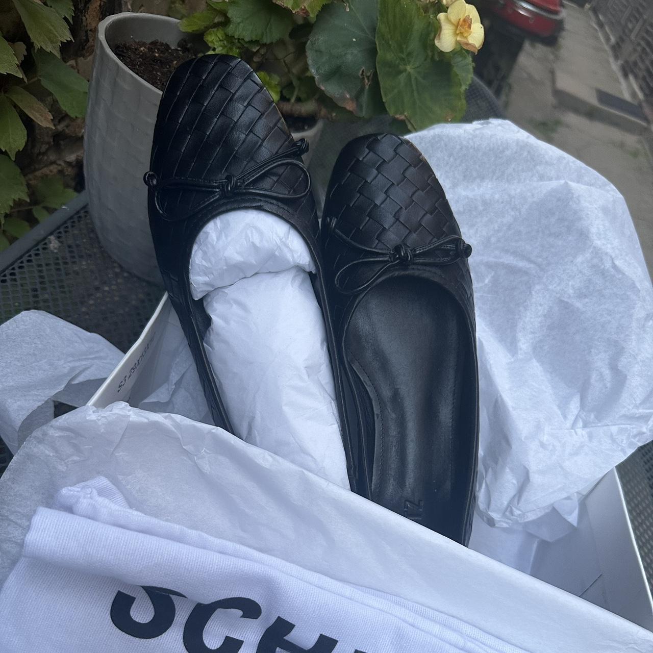 Schutz Women's Woven Leather Flats Schutz Arissa Woven