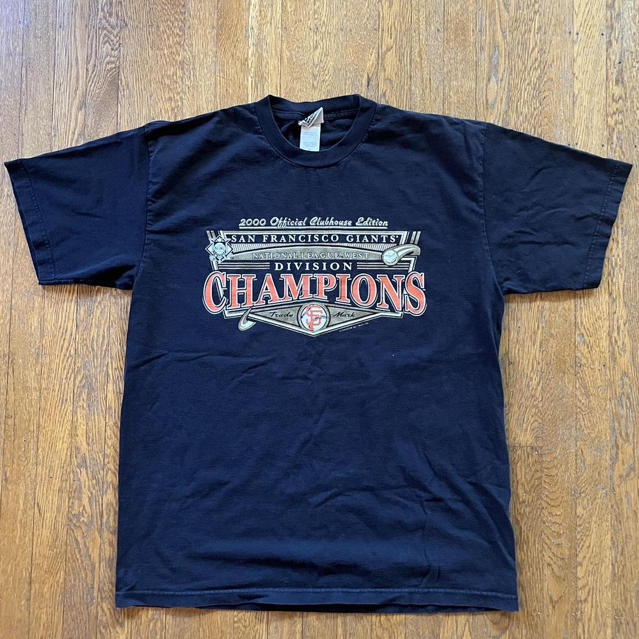 San Francisco Giants NL West Division Champions shirt