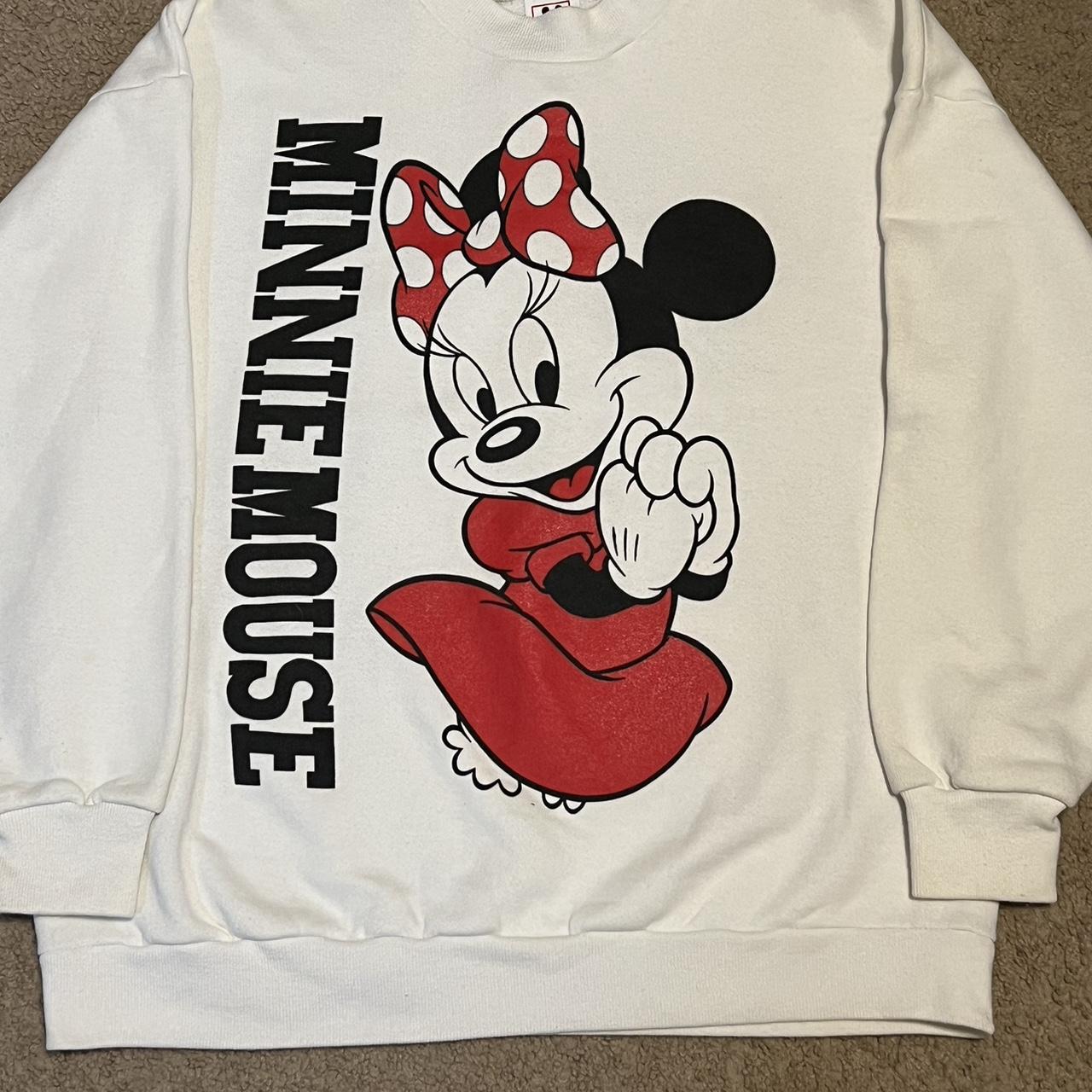 Minnie mouse sale sweatshirt women's