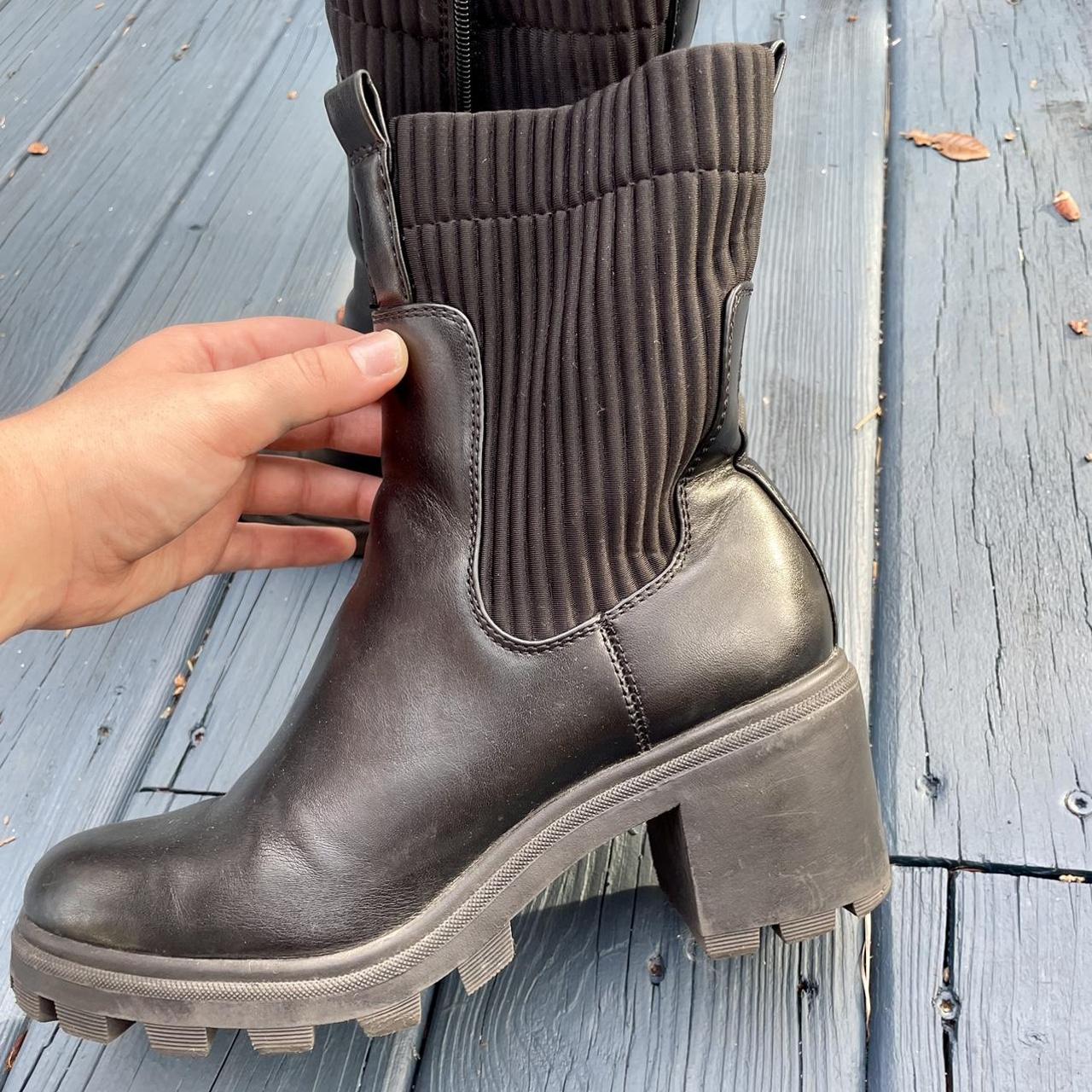 Women's Black Boots Depop
